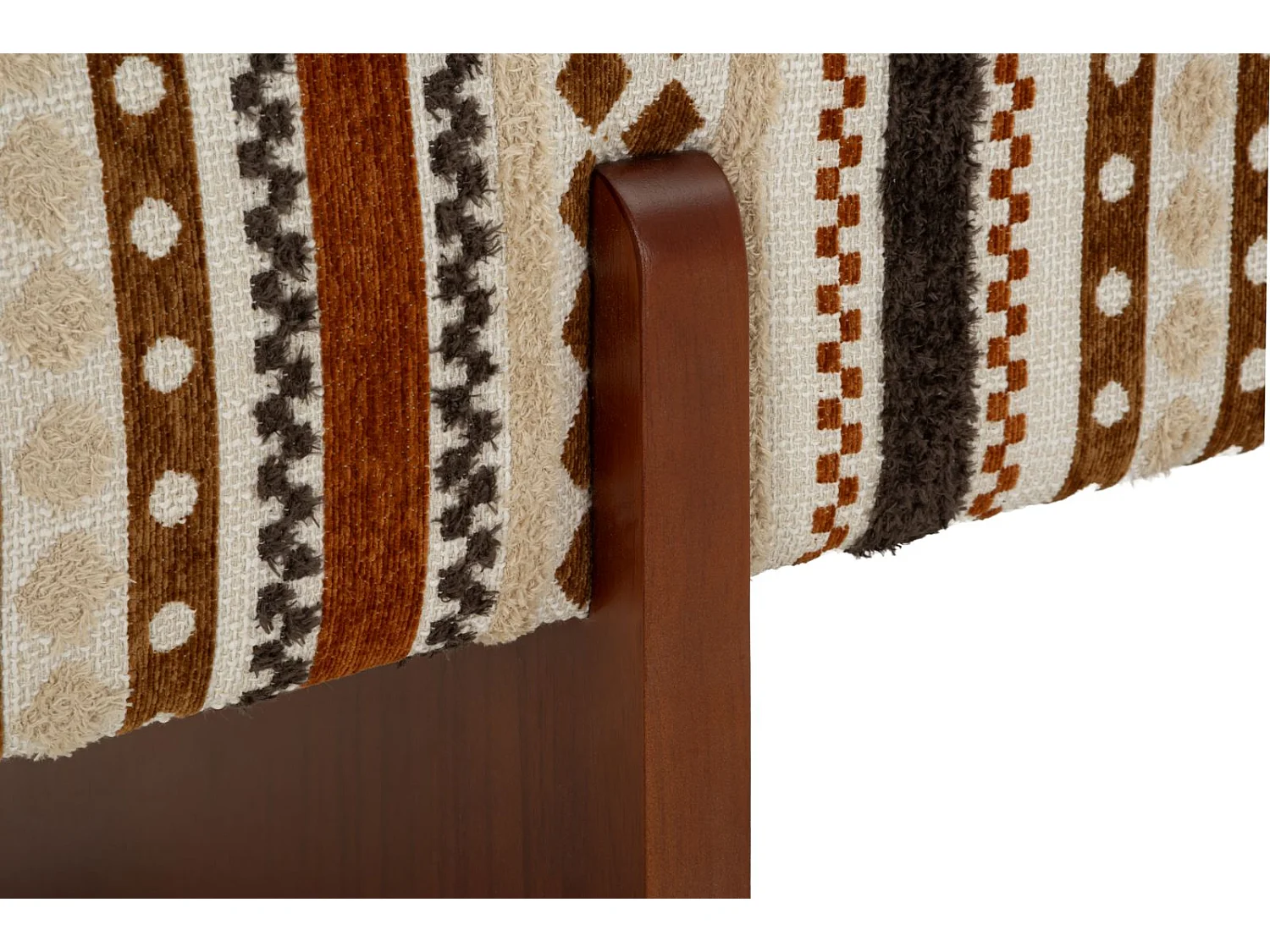 Veelkleurige bank in etnische stijl, 120,5 x 45 x 43 cm