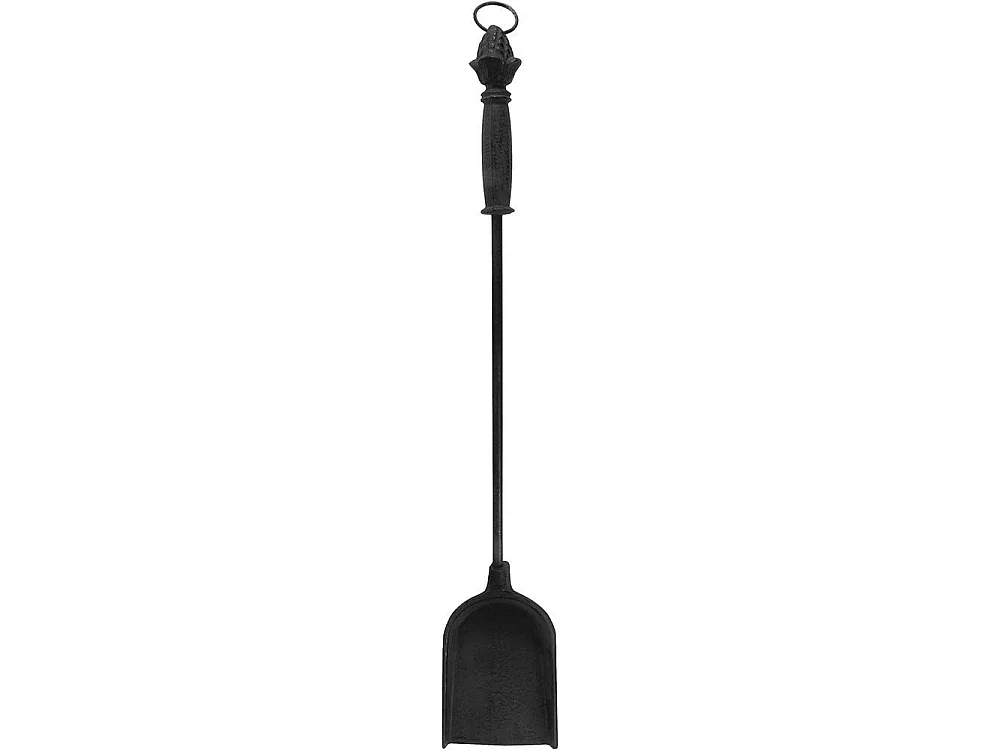 Set 4 accessoires de cheminée en fonte