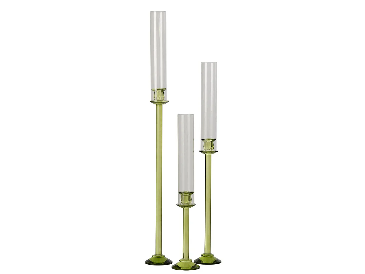 Chandelier Design en Cristal "Wendy" 100cm Vert