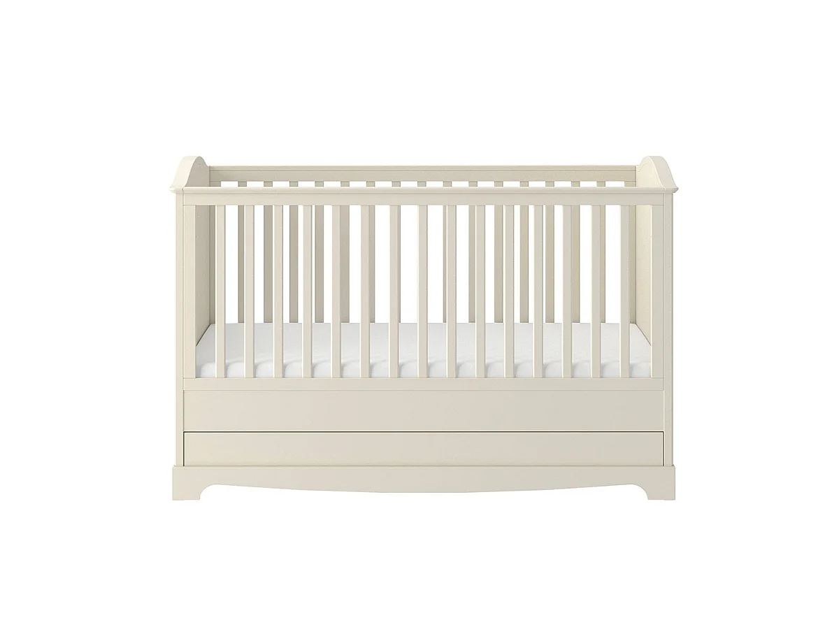 Meegroei ledikant 70x140 inclusief lattenbodem Bellamy Royal Beige