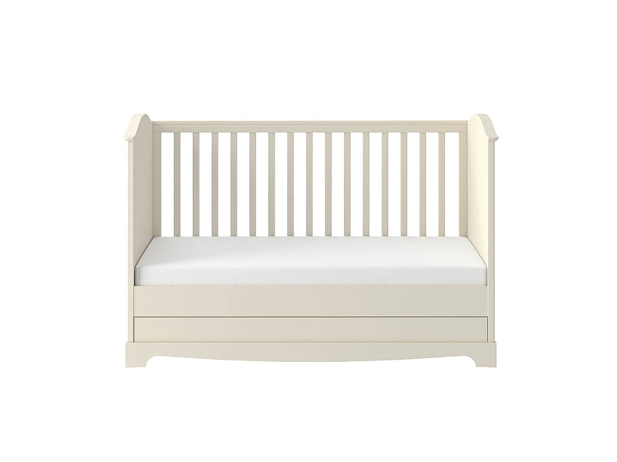 Meegroei ledikant 70x140 inclusief lattenbodem Bellamy Royal Beige