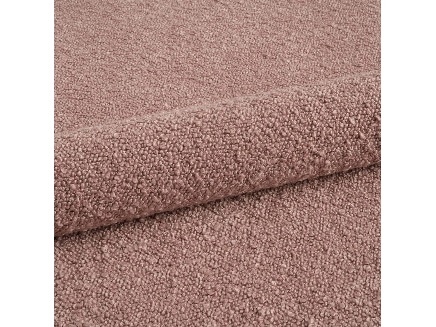 FURNISTAR Łóżko tapicerowane BAILEY z pojemnikiem na pościel| Bubble Bed 160x200|Łóżko dwuosobowe |Stelaż|Wygląd łóżka kontynentalnego|bez materaca-Brudny róż
