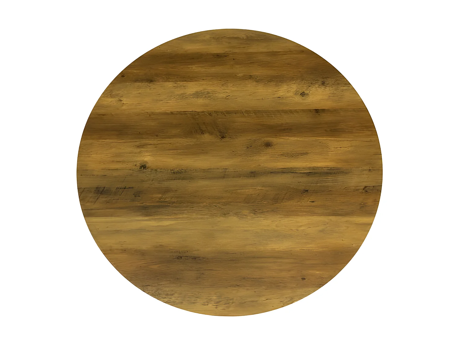 Table ronde avec pied central JULES. Magnifique design pour votre cuisine ou votre salle à manger.