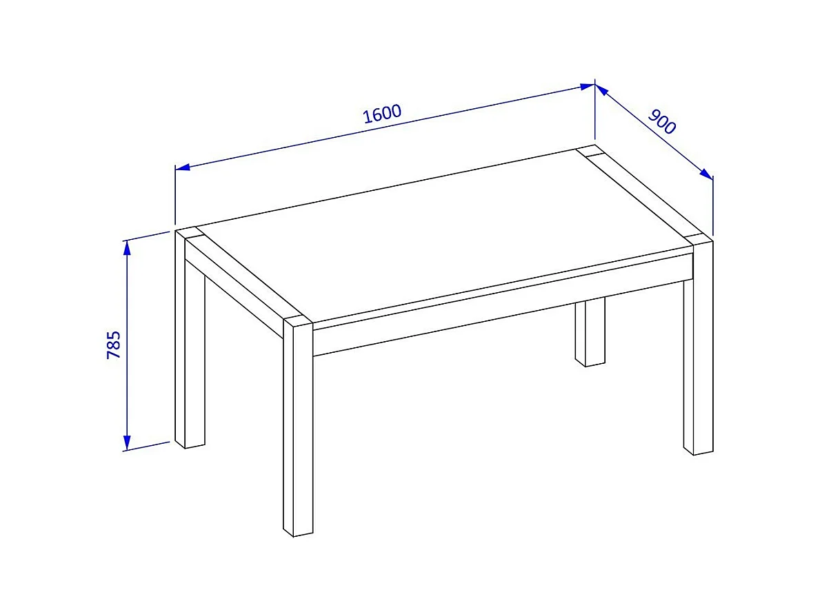 Mesa extensível para 10 pessoas para sala de jantar, coleção BOWIE, cor carvalho e preto.