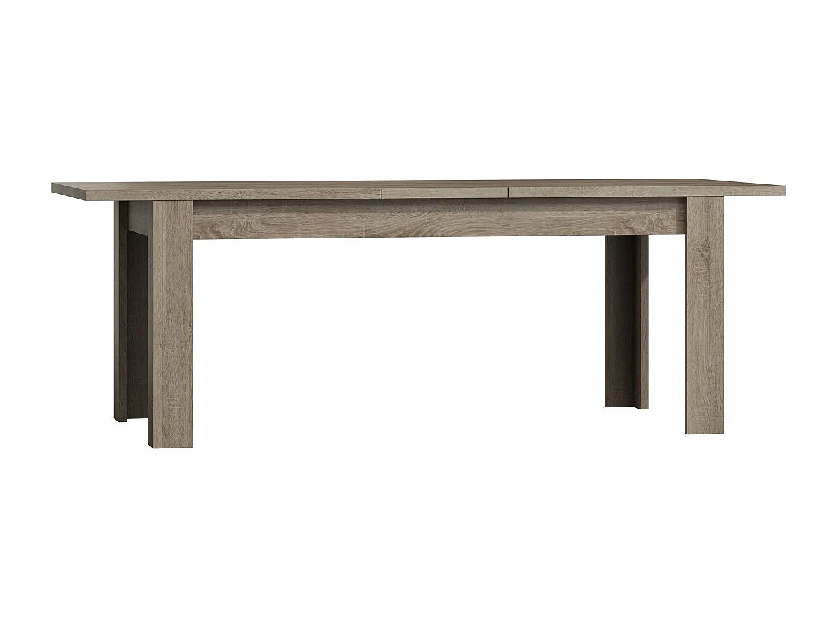 Table extensible 180-220 cm - Collection ROMI - chêne clair