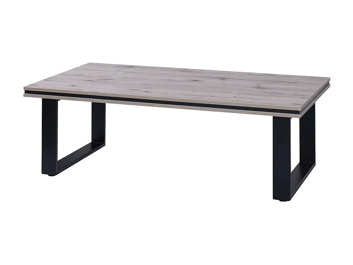 Couchtisch MALAGA - Farbe Wellington-Eiche - 135 x 70 x 45 cm