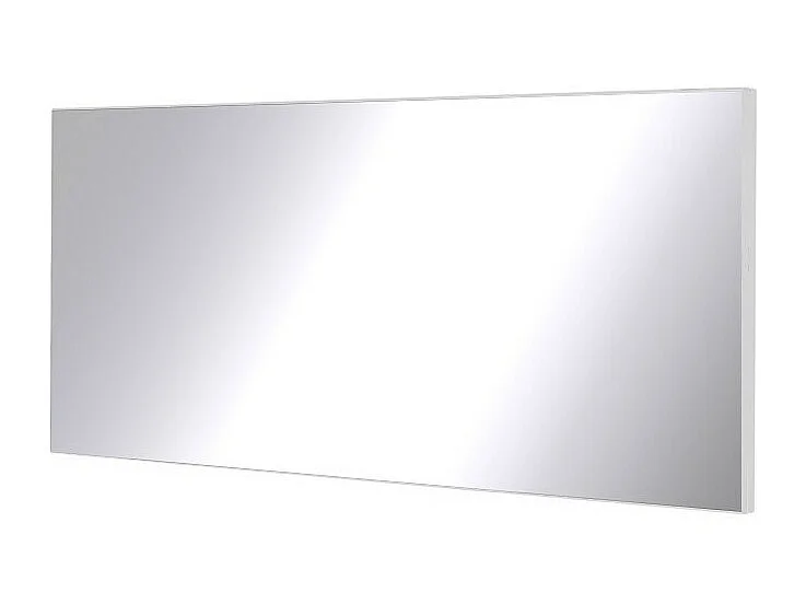 Grand miroir FABIO – Blanc design – L160 x H70 x P4 cm