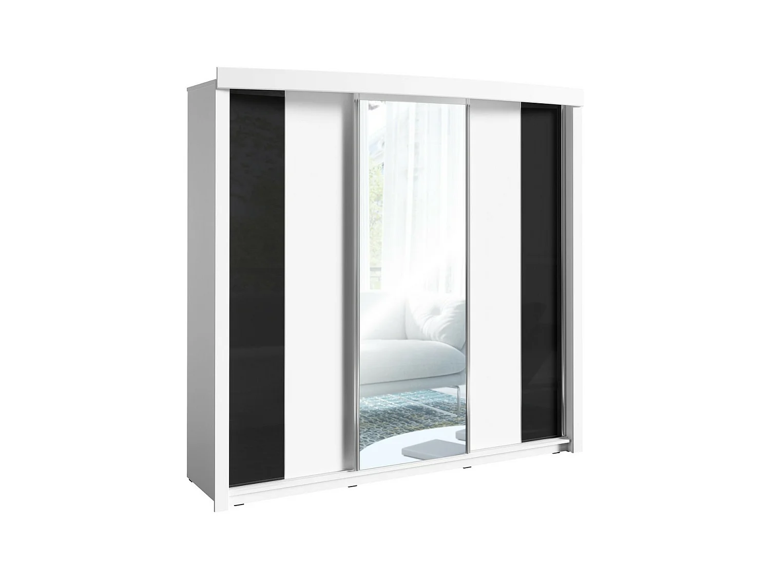 Armoire trois portes coulissantes DUBLIN – Design moderne