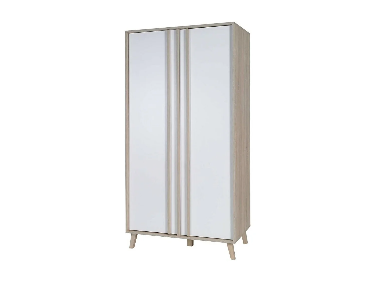 Armoire 2 portes de la collection MALMO. Meuble design type SCANDINAVE.