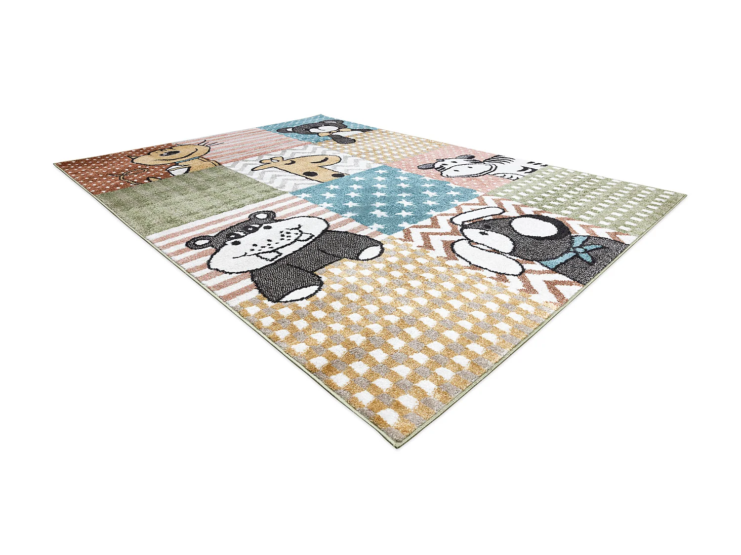 Tapis FUN Pets pour enfants, animaux coloré mutli 80x150 cm