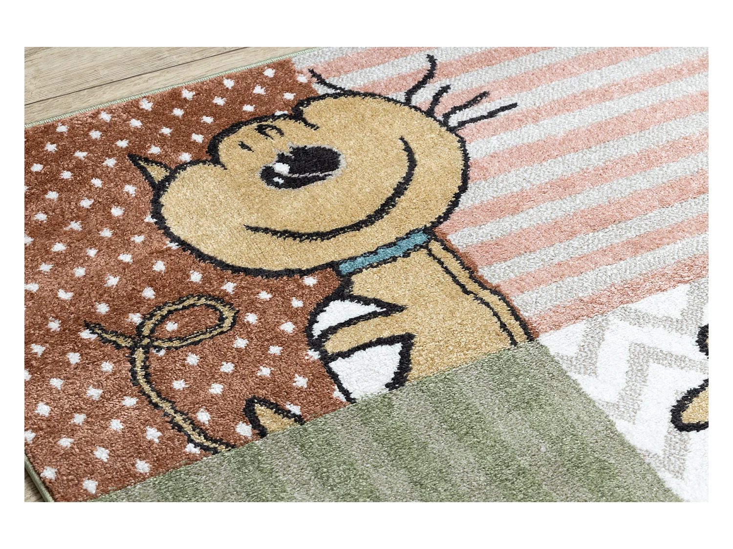 Tapis FUN Pets pour enfants, animaux coloré mutli 80x150 cm