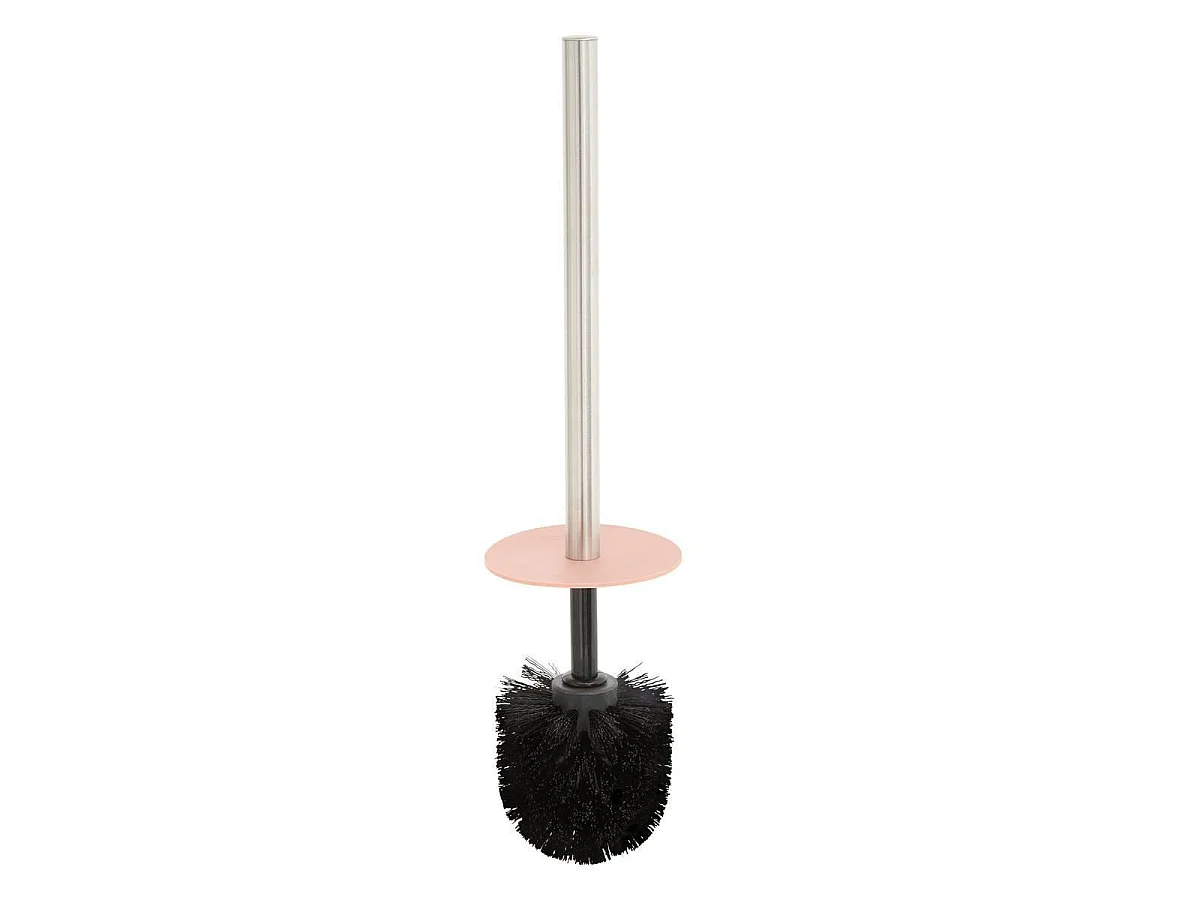 Brosse WC en Grès "Suny Colorama" 40cm Rose Blush