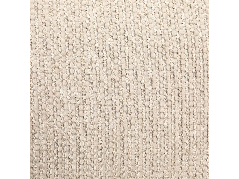 Canapé style futon 2 étages 3pl convertible tissu doux beige – ANNIE
