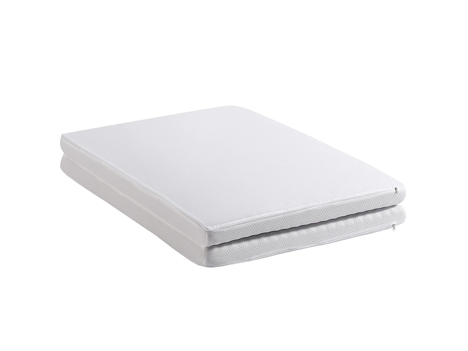 Materac składany 140 x 100/200 cm z pianki 23D - Twardość H3 - Grubość 10 cm - Opakowanie skompresowane