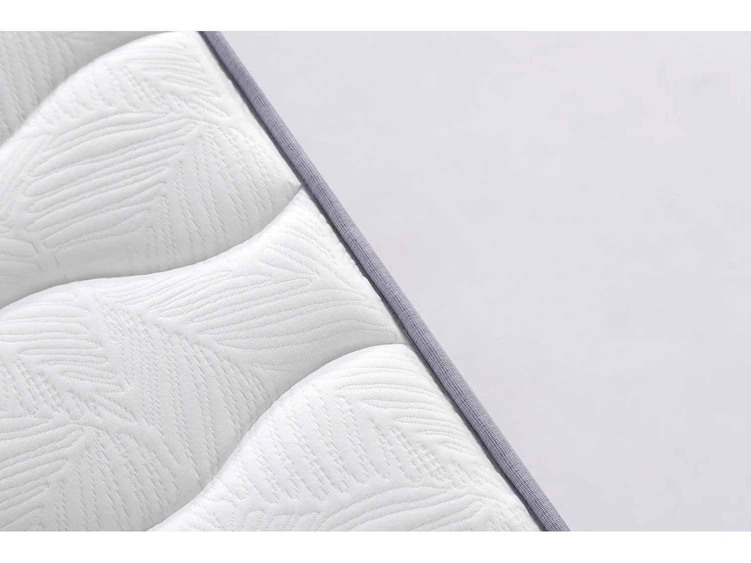 Pocketveringmatras H3 90 x 200 cm met ergonomische zones en lendensteun - Pocketveren - 20 cm - Wit