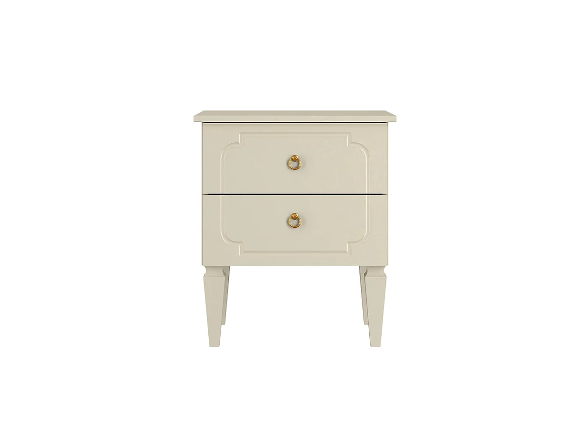 Chevet 2 tiroirs Bellamy Royal Beige