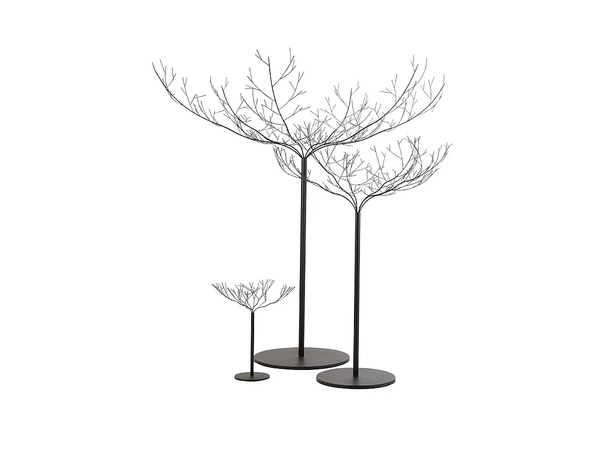 Arbre Déco en Métal "Maynard" 250cm Noir