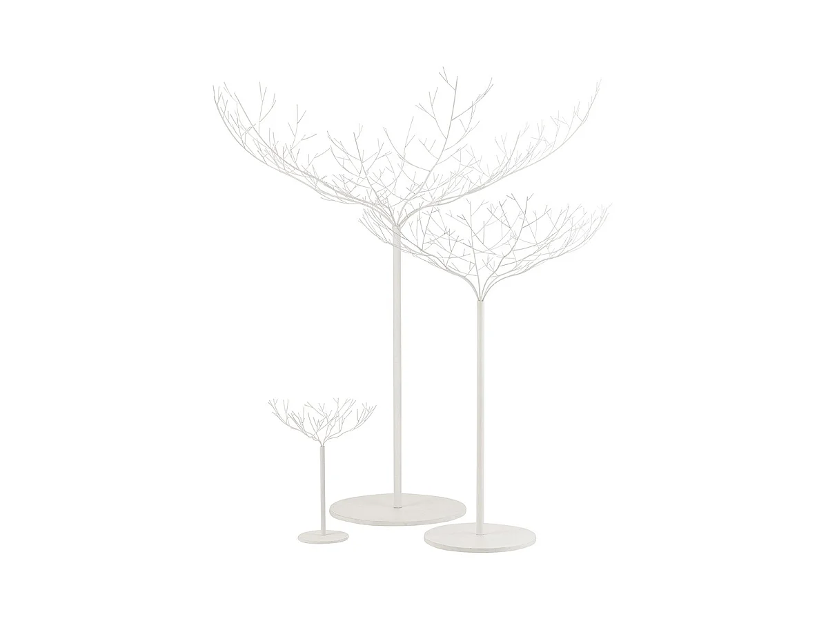 Arbre Déco en Métal "Maynard" 250cm Blanc