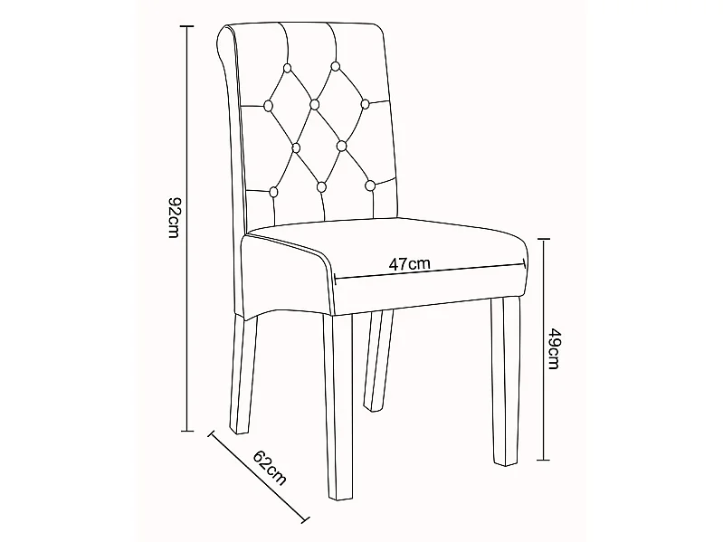 Oira Homes Modern 4 Seater Dining Table Set With Round Glass Dining Table And 4 Cream Velvet Chairs