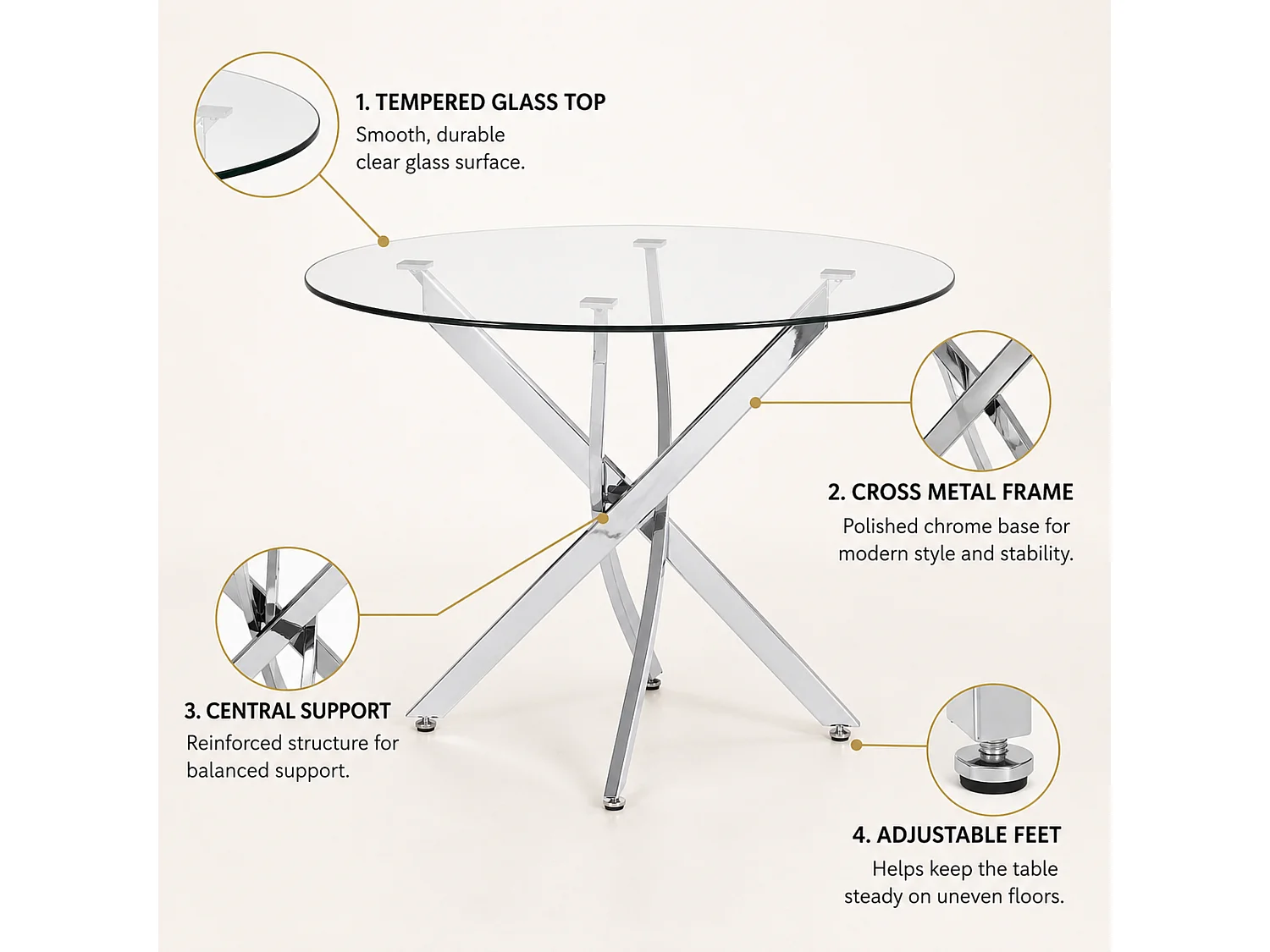 Modern Dining Table Set For 4 Dining Table With 4 Grey Velvet Chairs For Dining Room Furniture