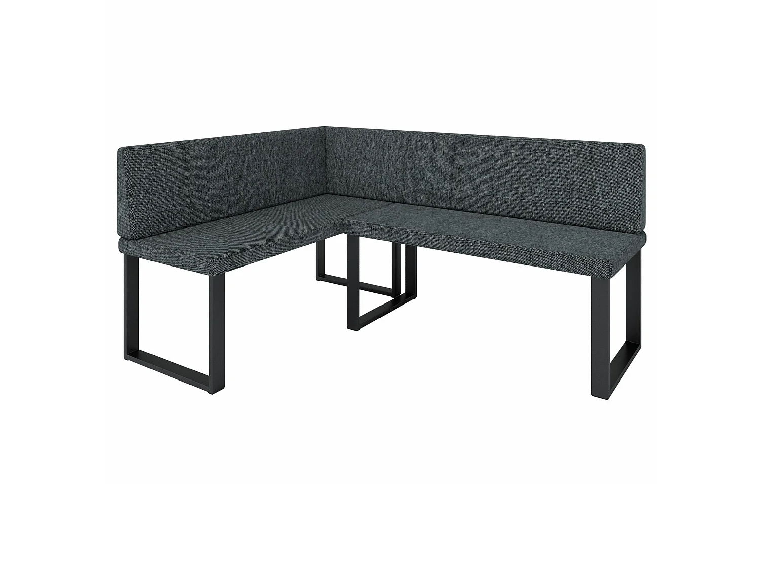 Banquette d’angle AKIKO Olga avec table - 142x196 Gauche-Inari96-Tissu|Ensemble banquette d’angle|Cuisine|moderne|Coin salon|Coin repas