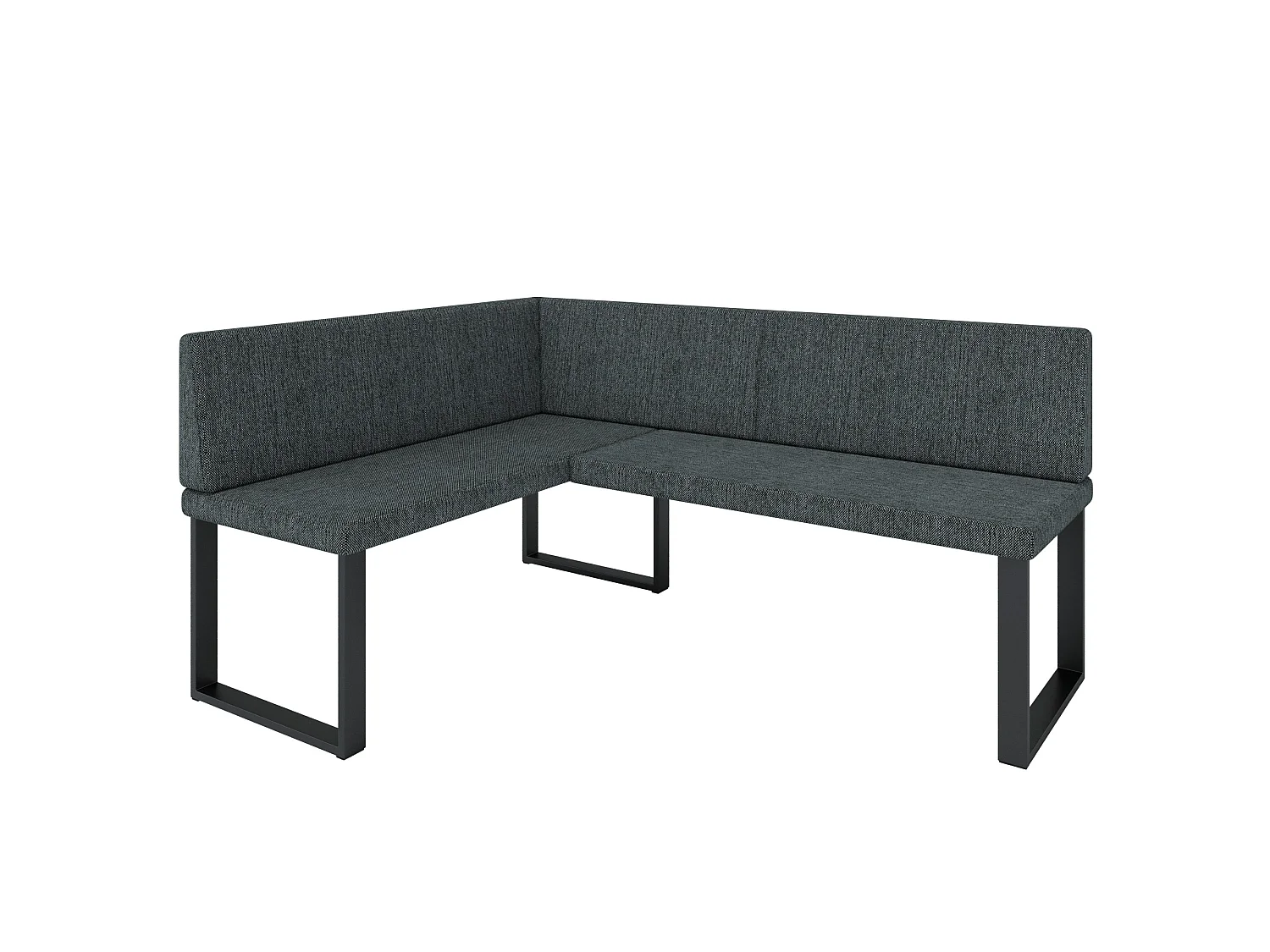 Banquette d’angle AKIKO Olga avec table - 168x128 Droite-Inari96-Tissu|Ensemble banquette d’angle|Cuisine|moderne|Coin salon|Coin repas