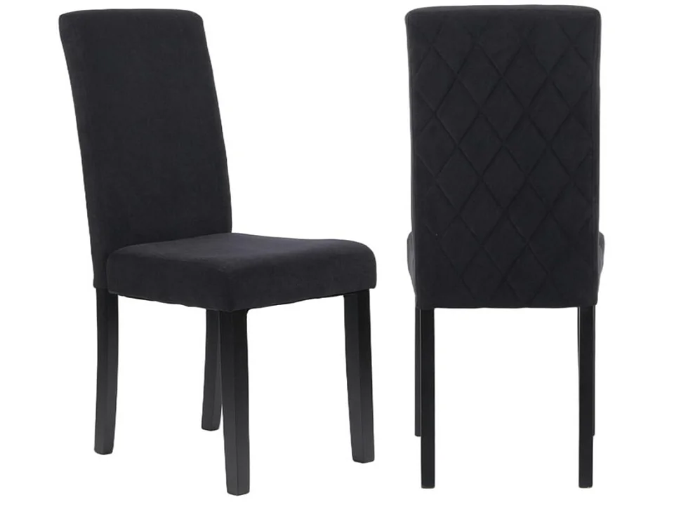 Modern Round Glass Dining Table Set With 4 Black Velvet Chairs 4 Seater Dining Table Set