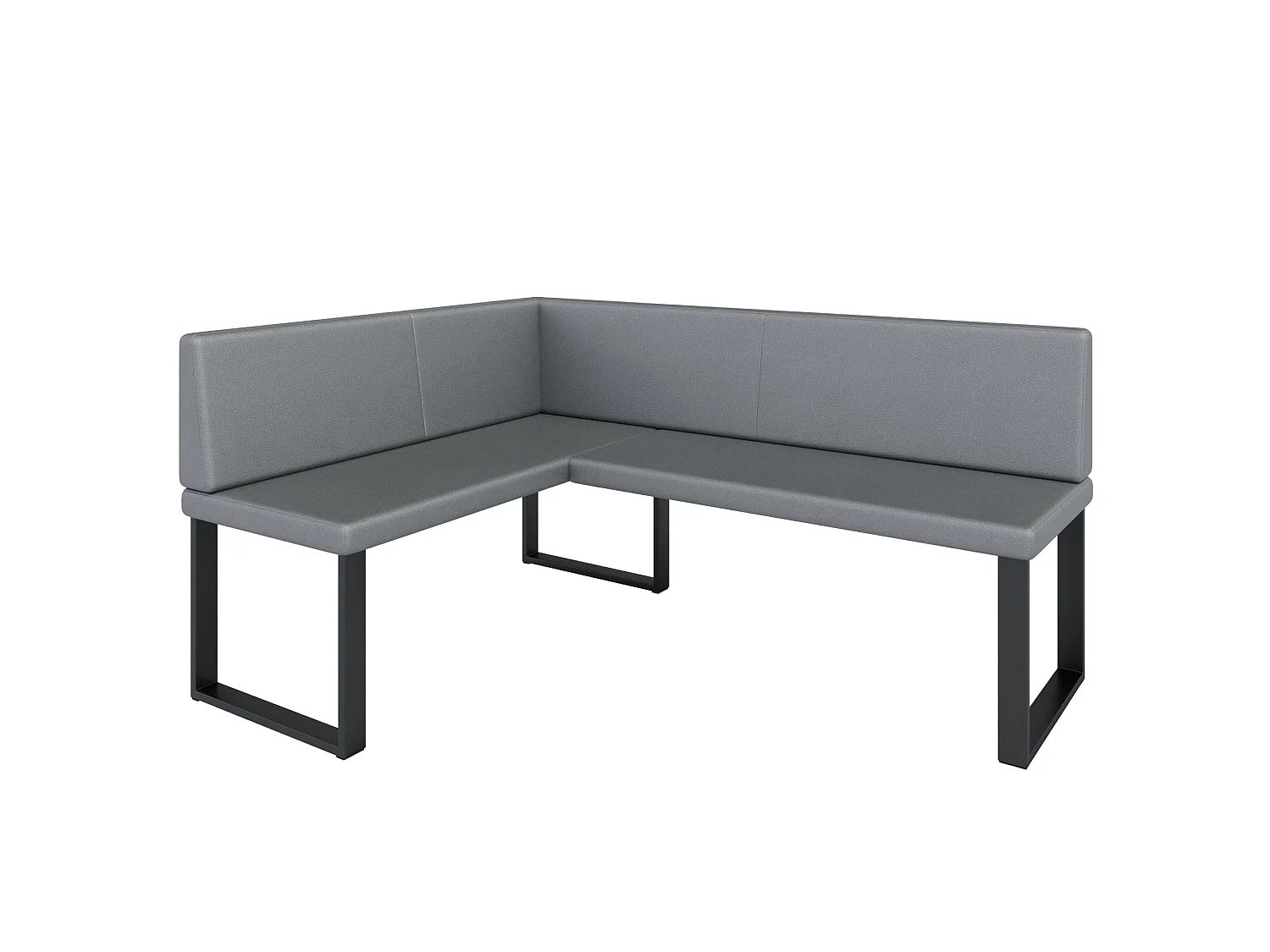Banquette d’angle AKIKO Olga avec table - 168x128 Droite-SOFT29-Similicuir|Ensemble banquette d’angle|Cuisine|moderne|Coin salon|Coin repas