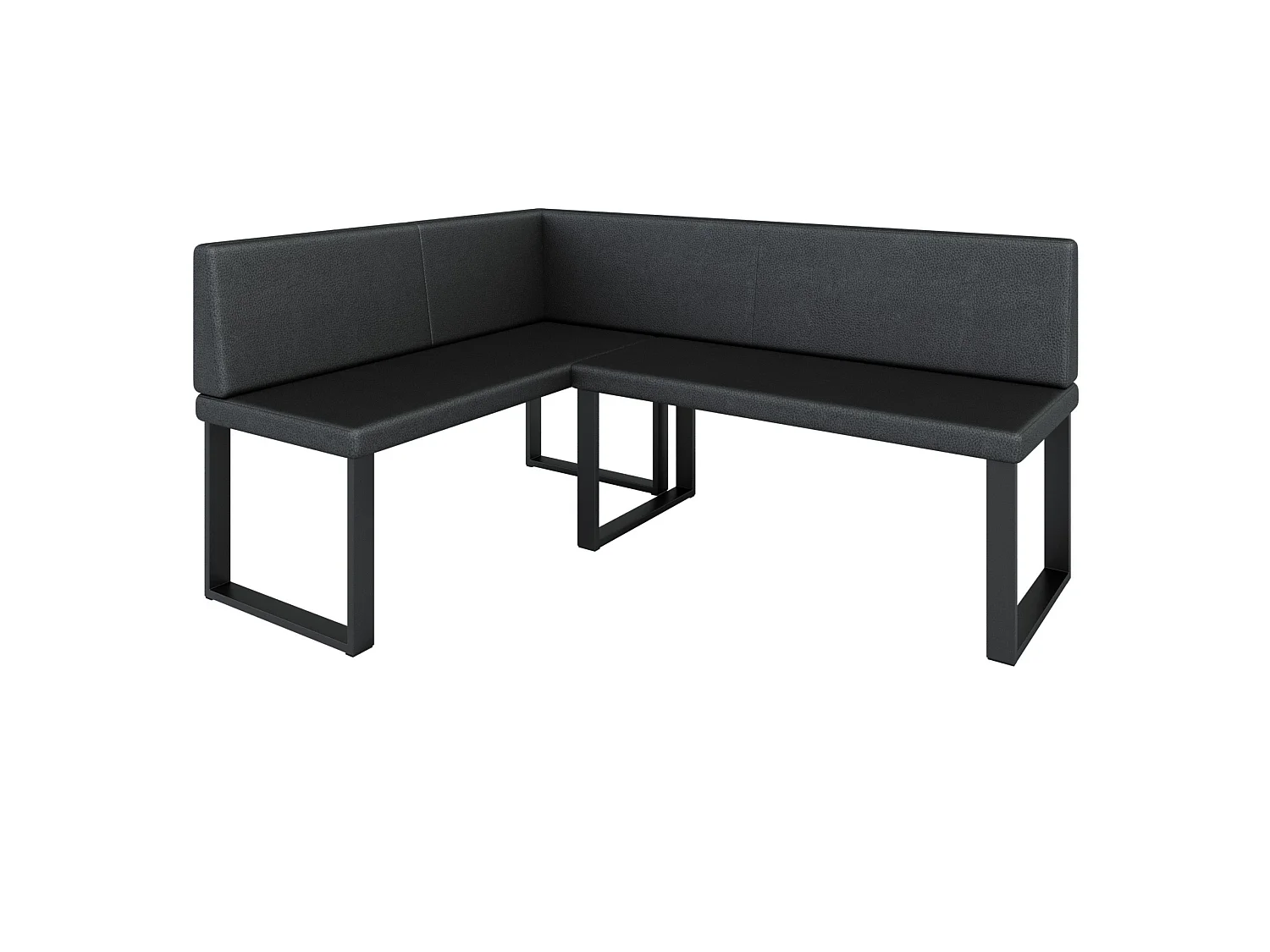 Banquette d’angle AKIKO Olga avec table - 142x196 Gauche-SOFT11-Similicuir|Ensemble banquette d’angle|Cuisine|moderne|Coin salon|Coin repas