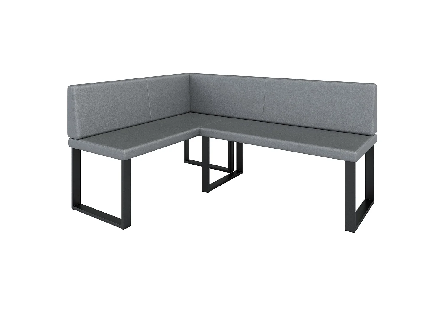 Banquette d’angle AKIKO Olga avec table - 142x196 Gauche-SOFT29-Similicuir|Ensemble banquette d’angle|Cuisine|moderne|Coin salon|Coin repas