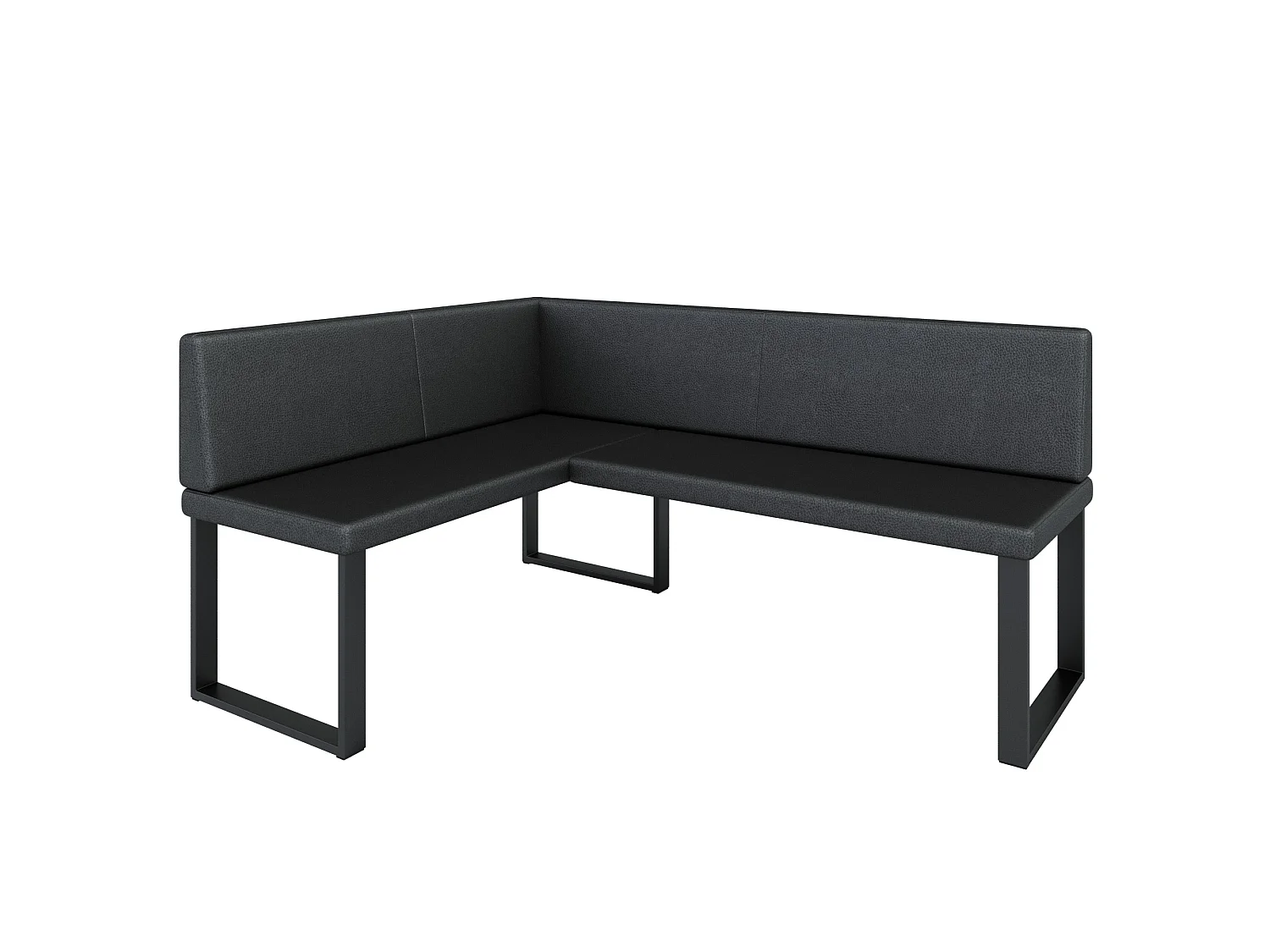 Banquette d’angle AKIKO Olga avec table - 128x168 Gauche-SOFT11-Similicuir|Ensemble banquette d’angle|Cuisine|moderne|Coin salon|Coin repas