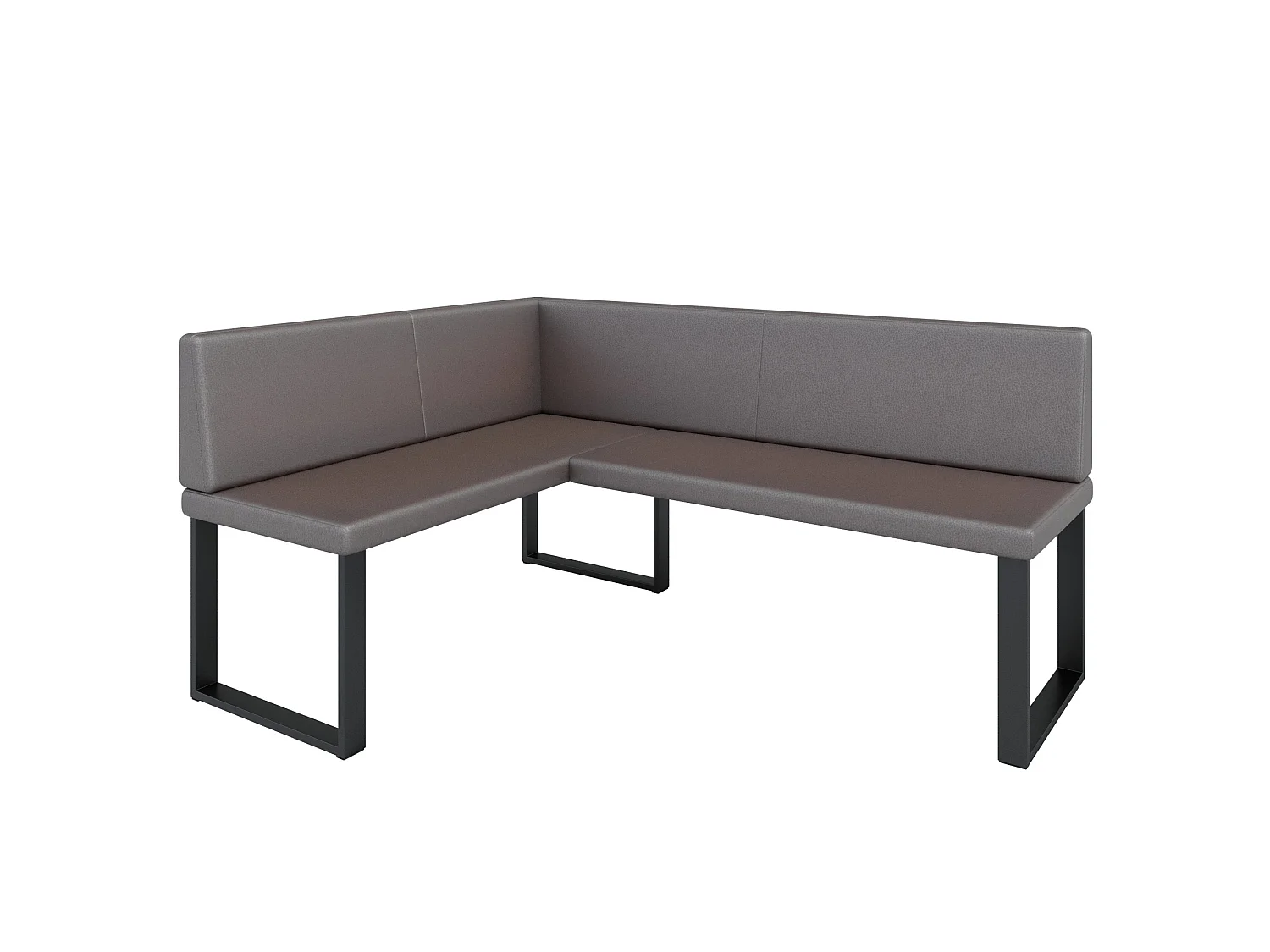 Banquette d’angle AKIKO Olga avec table - 128x168 Gauche-SOFT30-Similicuir|Ensemble banquette d’angle|Cuisine|moderne|Coin salon|Coin repas