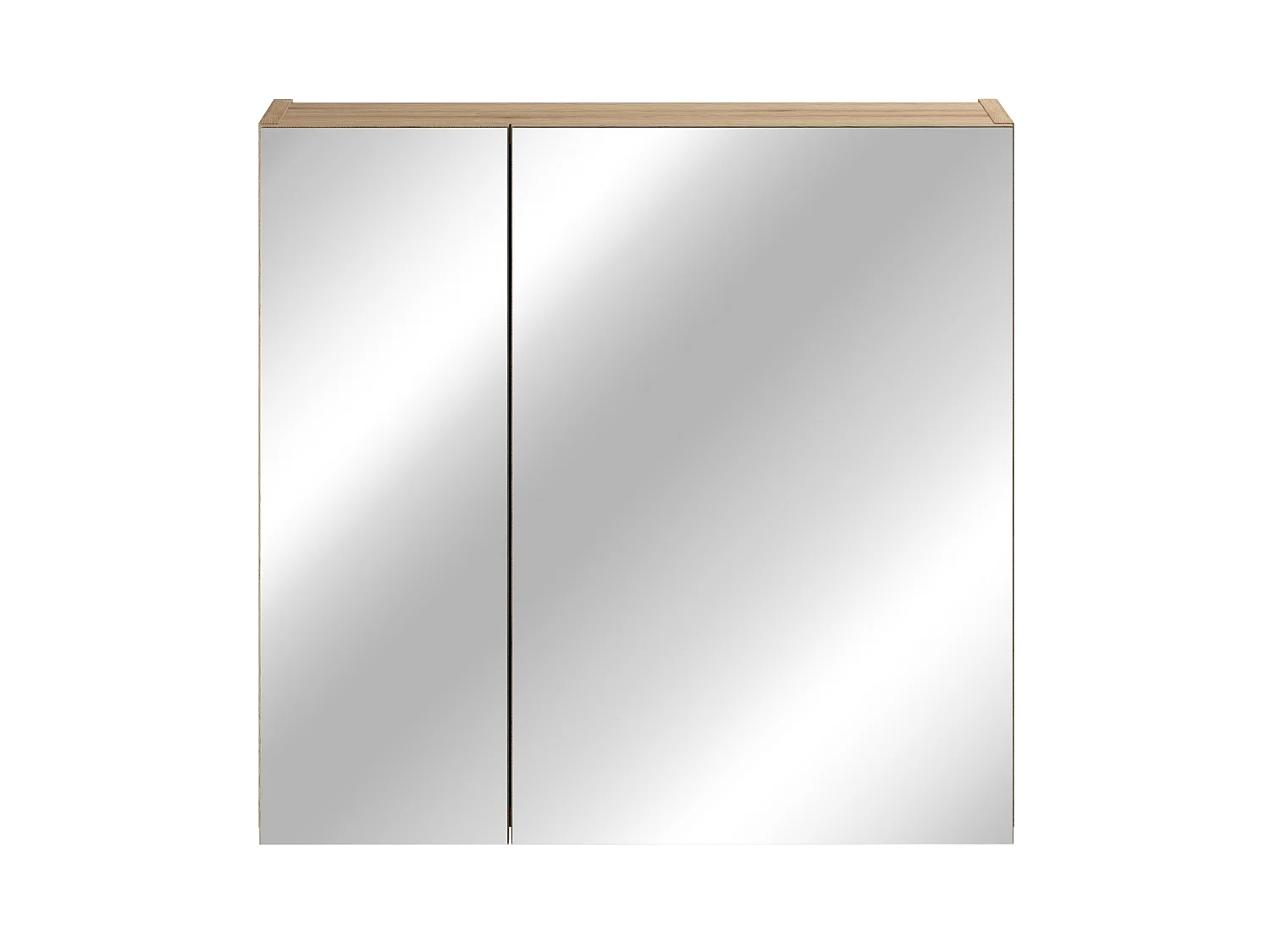 Armoire de toilette avec miroir Nova Coast Evoke 60 cm 2 portes