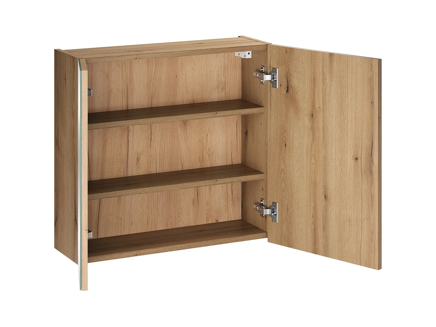 Armoire de toilette avec miroir Nova Coast Evoke 60 cm 2 portes
