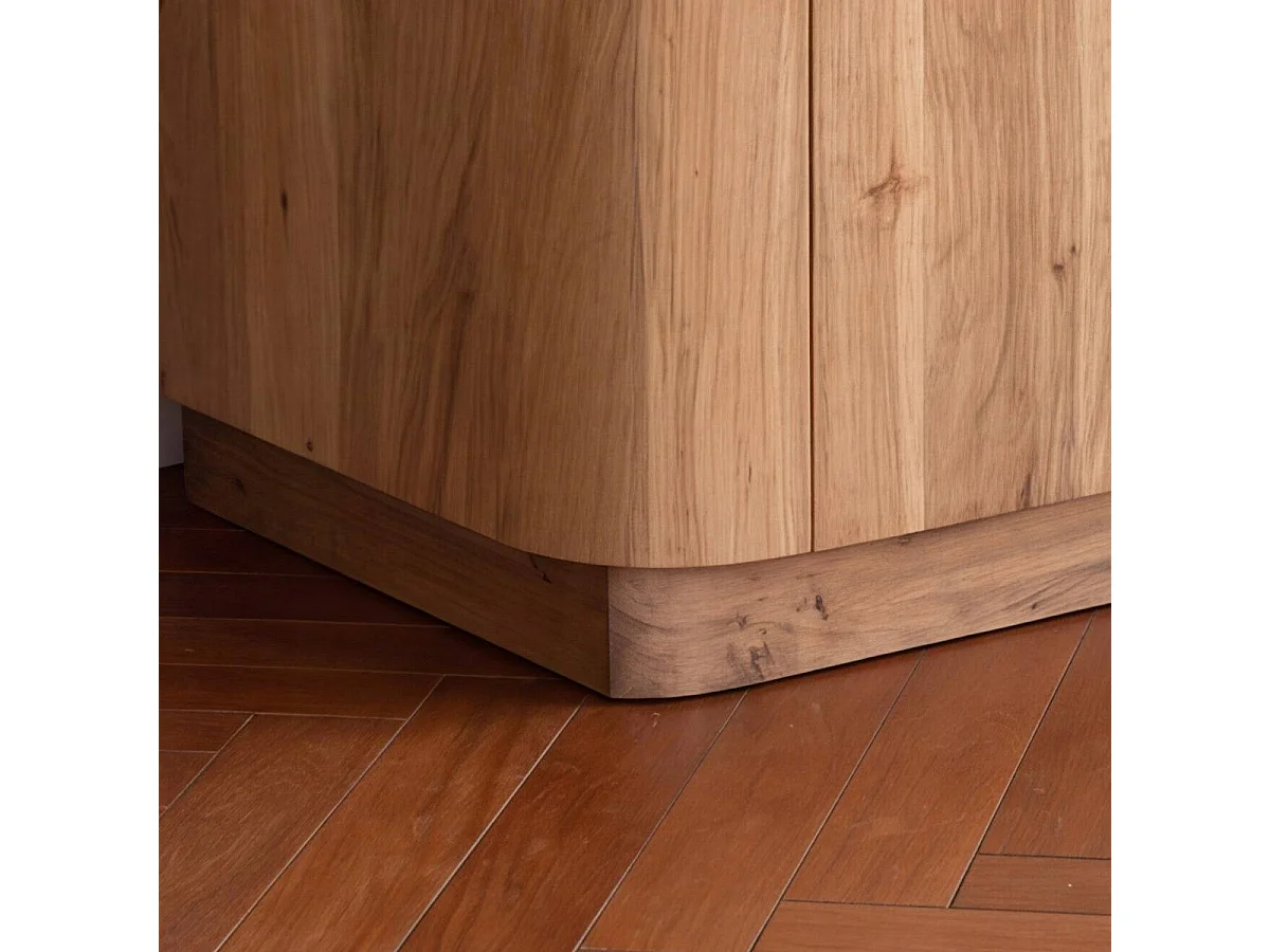 Meuble TV en bois d'acacia Idrissa