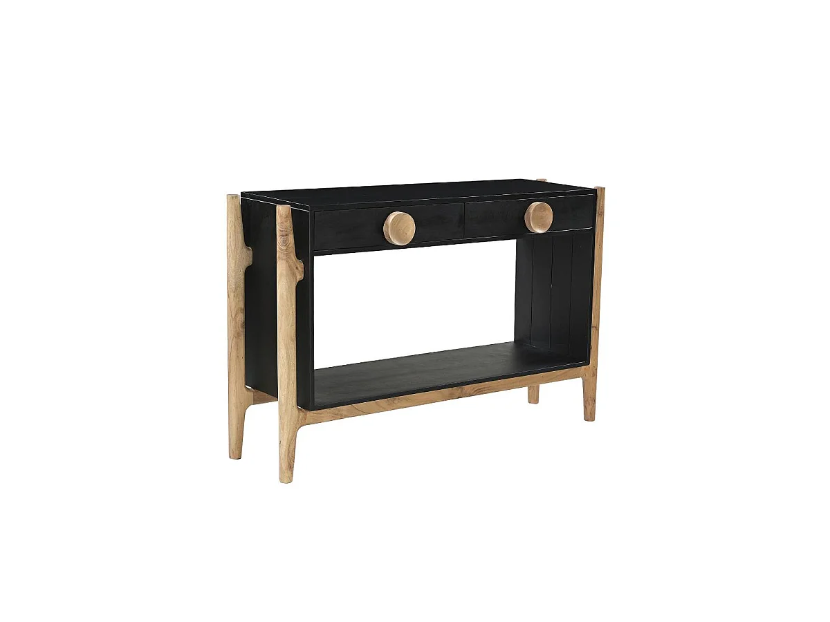 Console en bois de manguier et pieds en acacia Imani