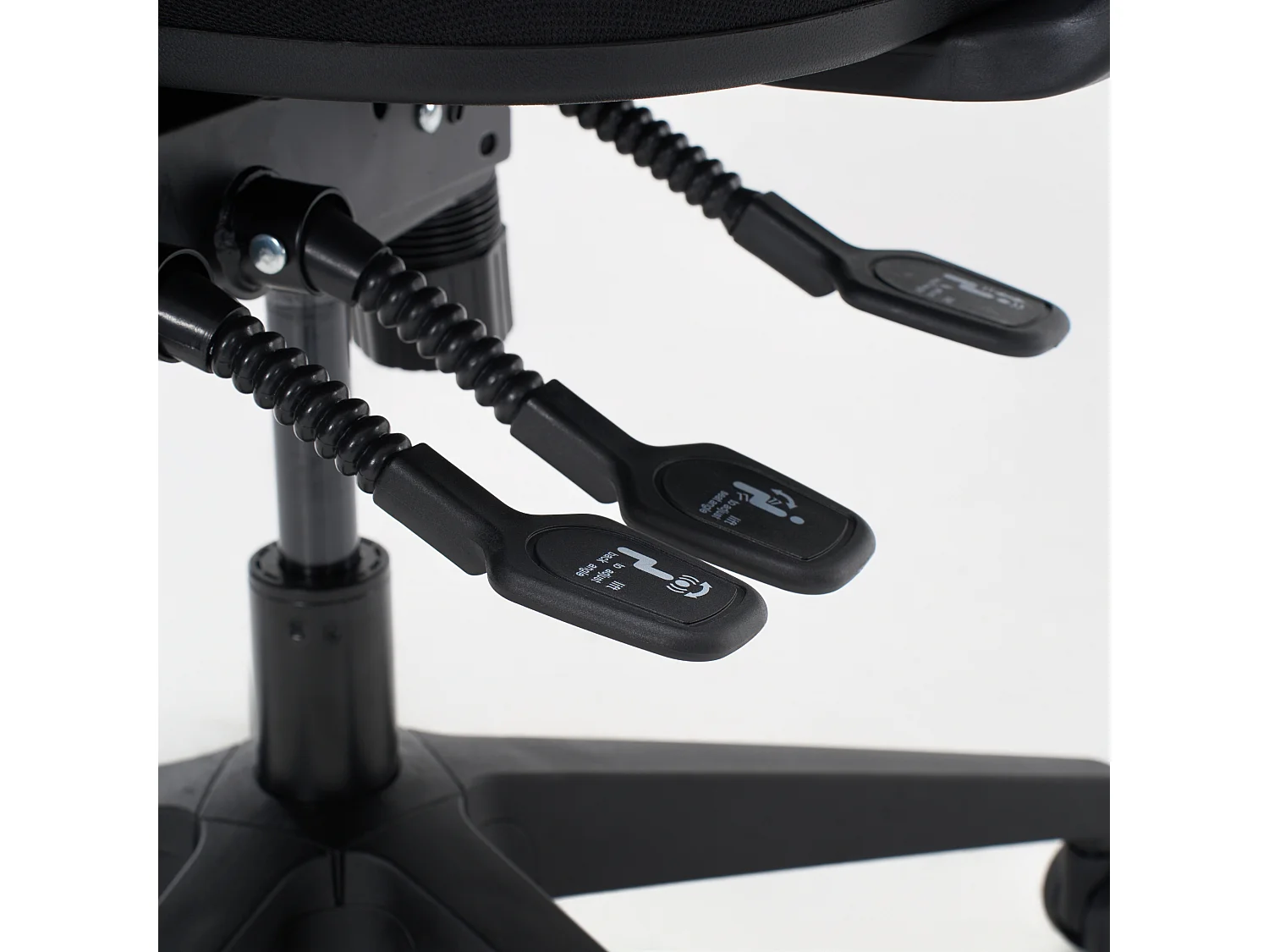 Chaise de bureau ergonomique avec profondeur d assise réglable et accoudoirs 3D