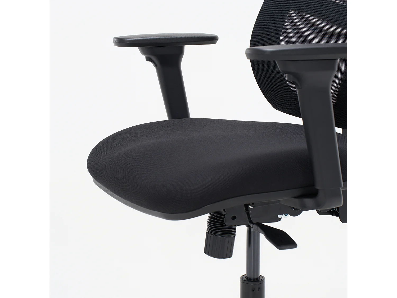 Chaise de bureau ergonomique avec profondeur d assise réglable et accoudoirs 3D