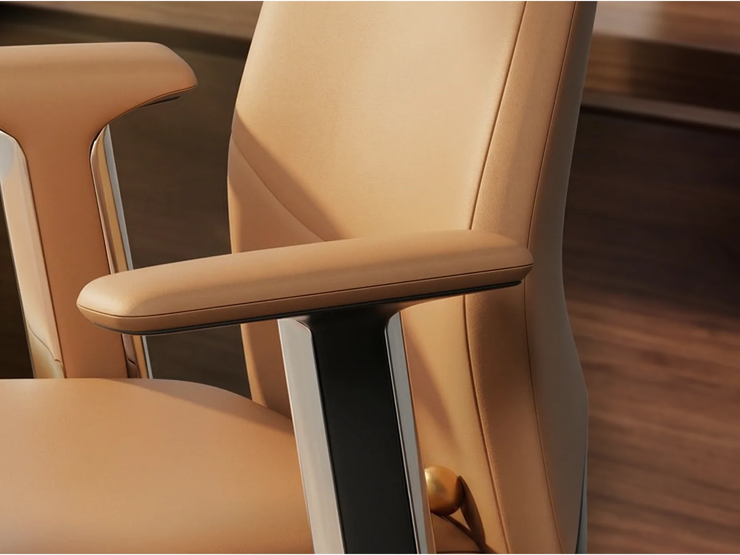 Fauteuil de Bureau d’Exception en Cuir de Bœuf Italien A-Grade - Siège de Direction Ergonomique Haut de Gamme, Inclinaison 127°, Charge 136 kg