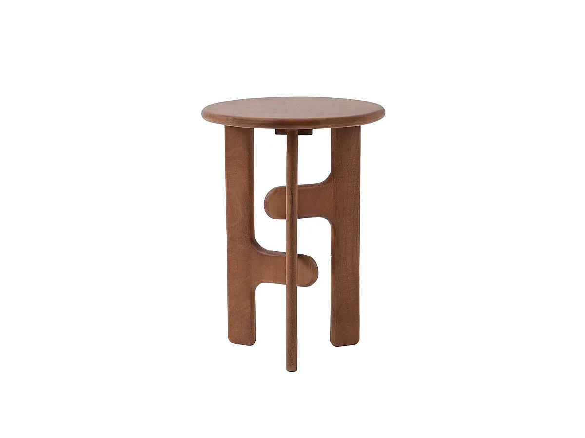 Tabouret en bois de manguier Mylae