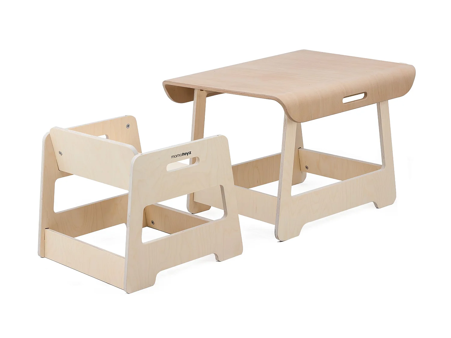 Table à langer transformable en bois Changy Bold