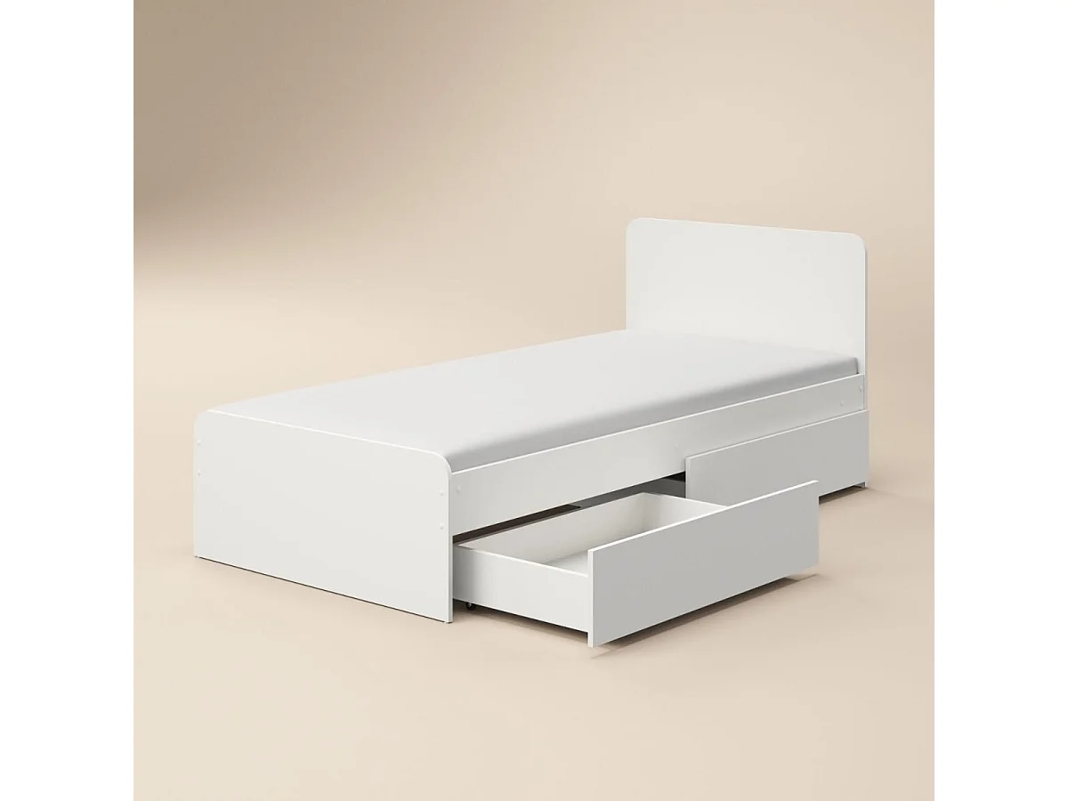 Flair Wizard Single Bed White