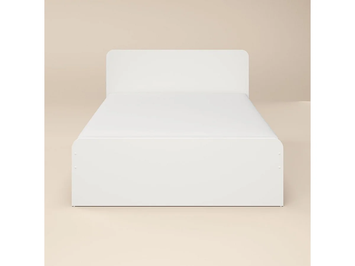 Flair Furnishings Wizard Small Double White Bed Frame