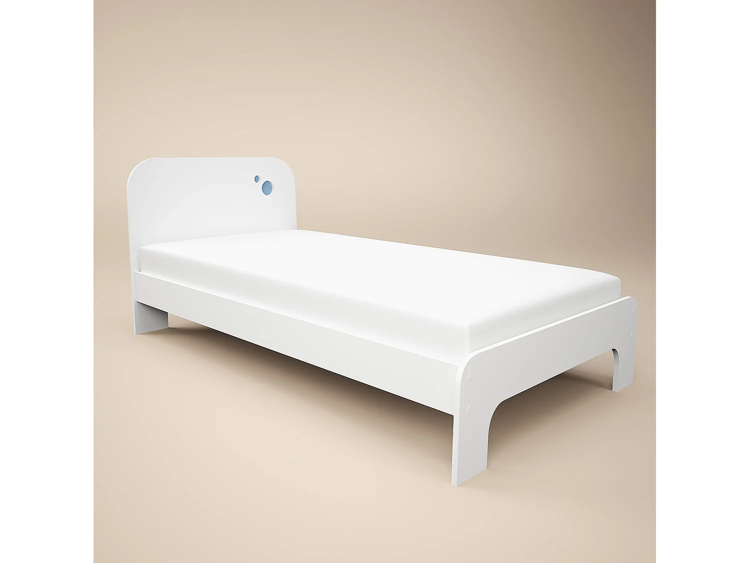 Flair Livana Single Bed White