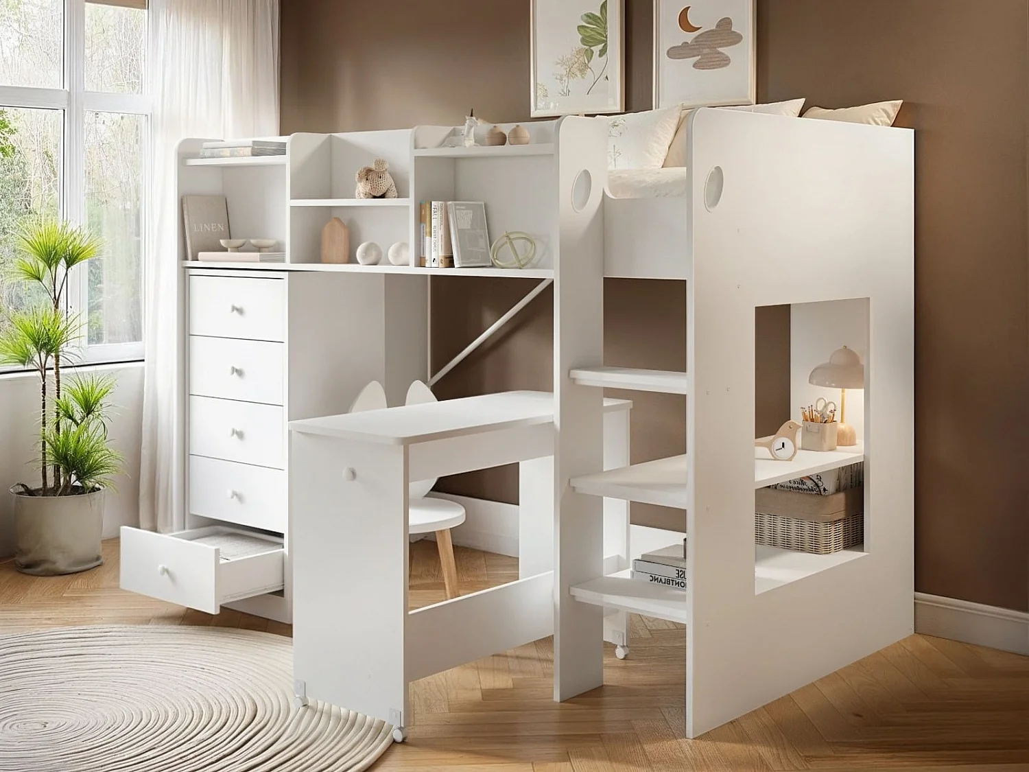 Flair Wizard Junior Mid High Cabin Station with Storage