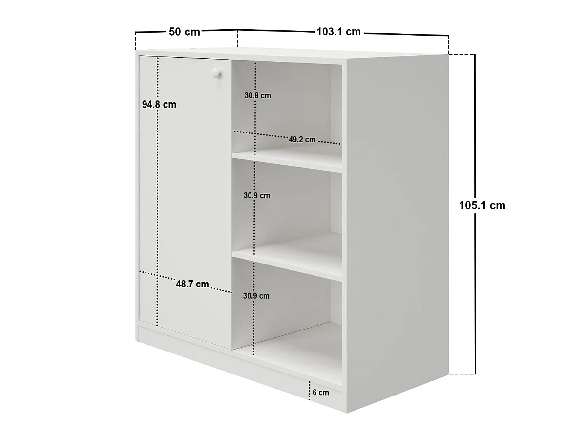 Flair Furnishings Wizard Junior High Sleeper Storage Station