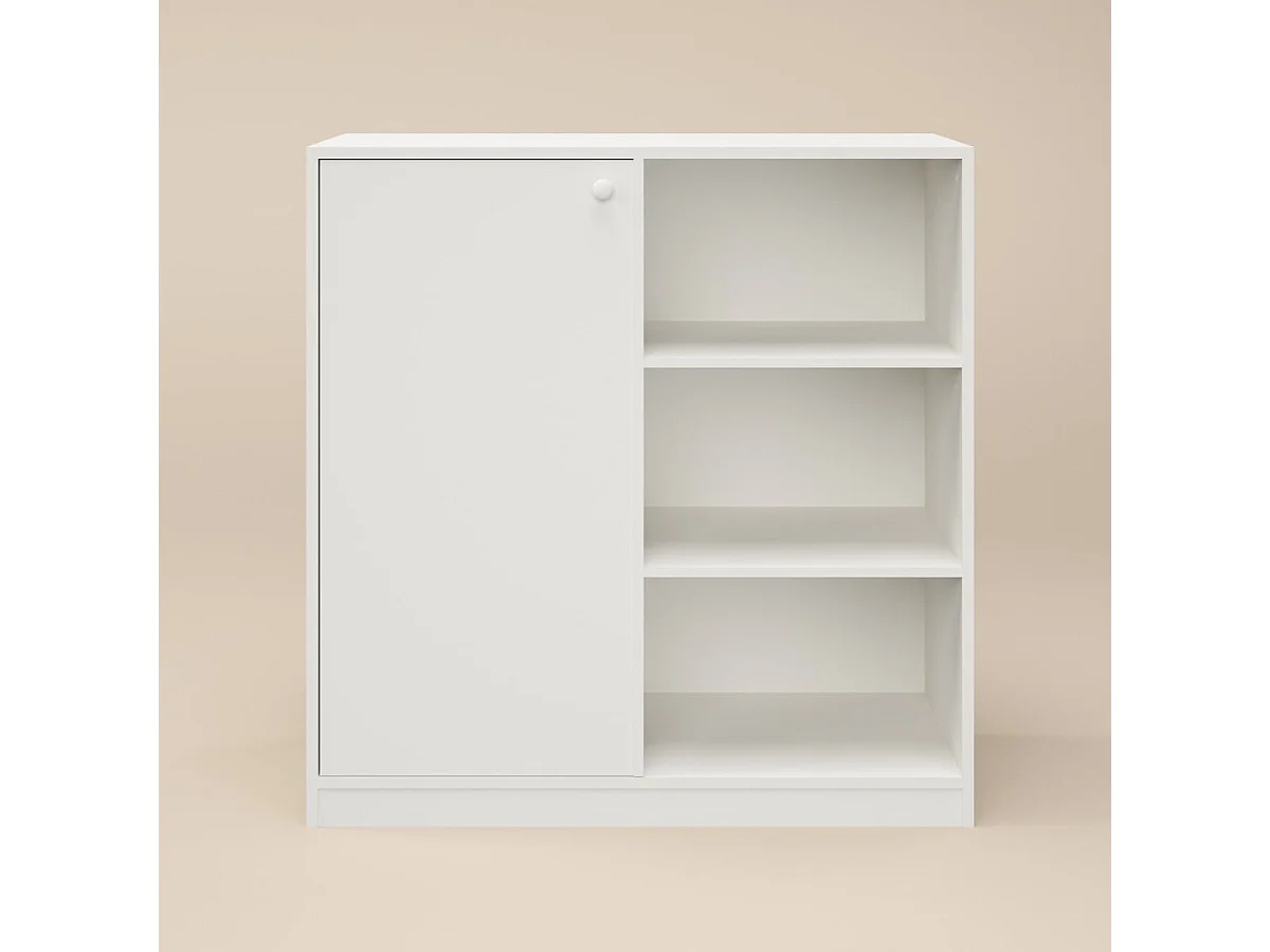 Flair Wizard Junior Mid High Sleeper Bed White