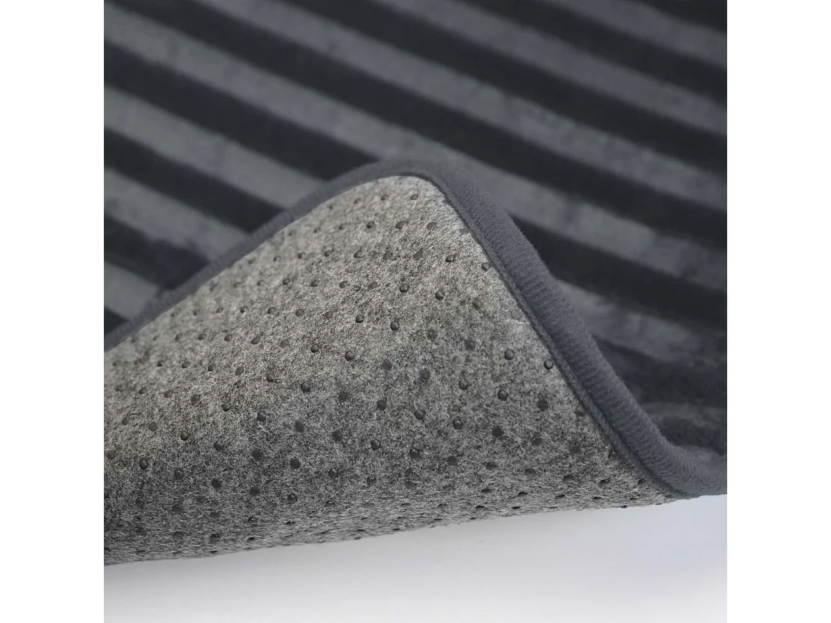 Tapis de Bain Microfibre "Allure" 45x75cm Anthracite