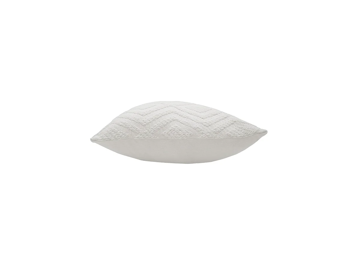 Housse de Coussin Tissée "Ethni" 40x40cm Naturel