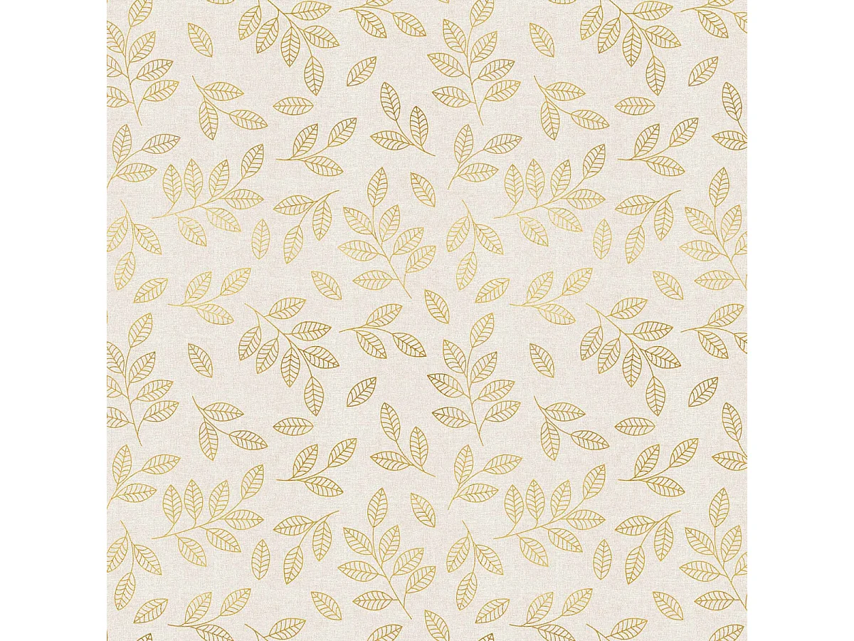 Nappe Antitache Métallisé "Capucine" 180cm Doré